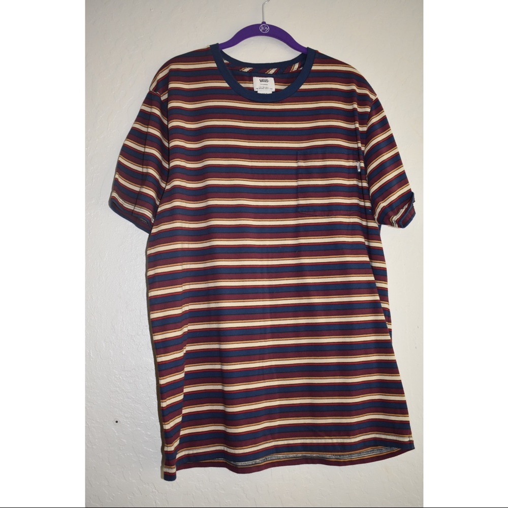 VANS striped tee